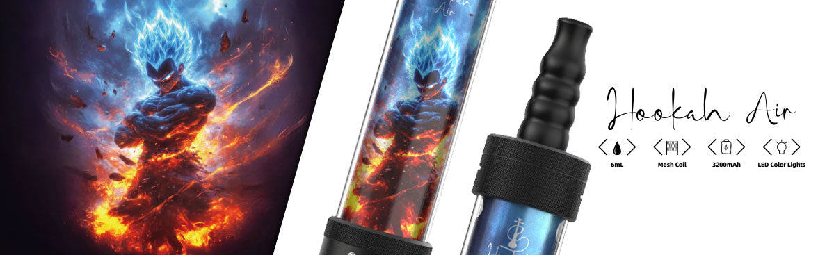 Hookah Air Blue Warrior