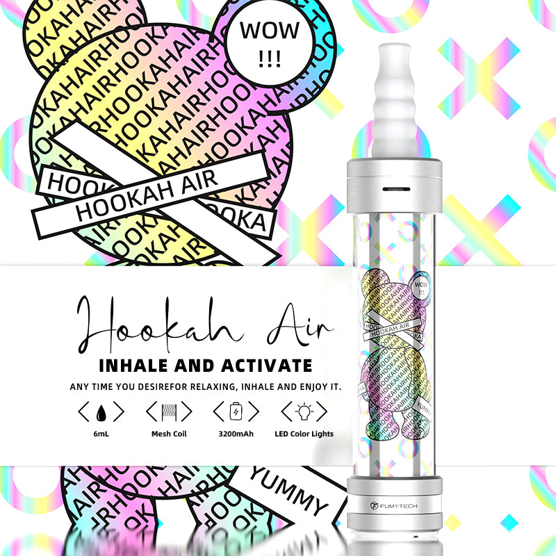 Hookah Air Teddy Bear White